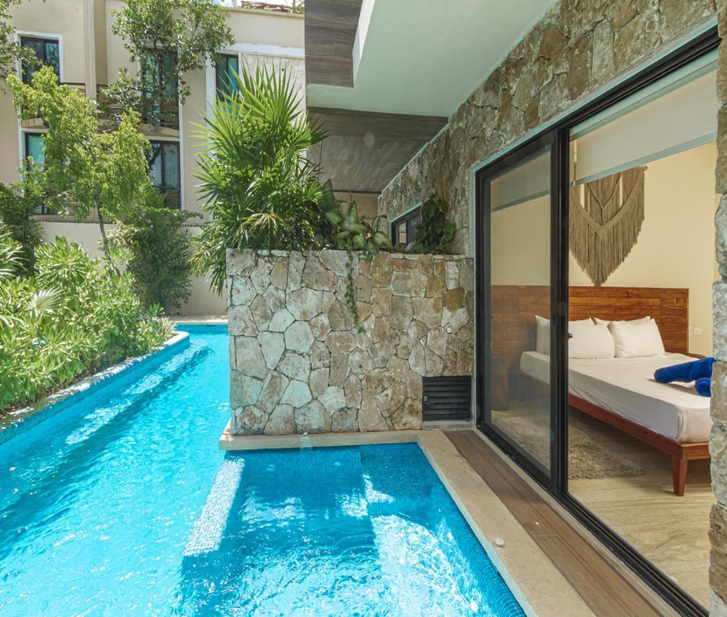 Paramar Ve 005 New Swim Up With Private Jacuzzi Tulum Exterior photo