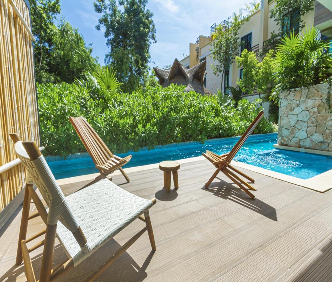 Paramar Ve 005 New Swim Up With Private Jacuzzi Tulum Exterior photo